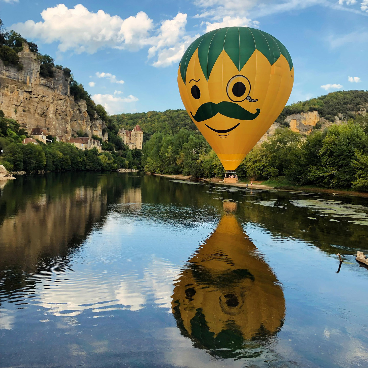 vol laroque gageac touristique montgolfière perigord activite insolite dordogne vallee perigord noir
