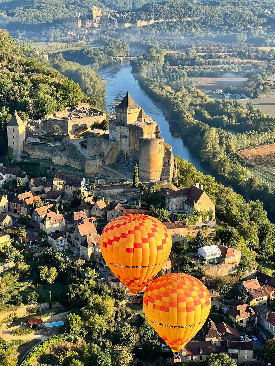 vol touristique montgolfière perigord activite insolite dordogne vallee perigord noir 22