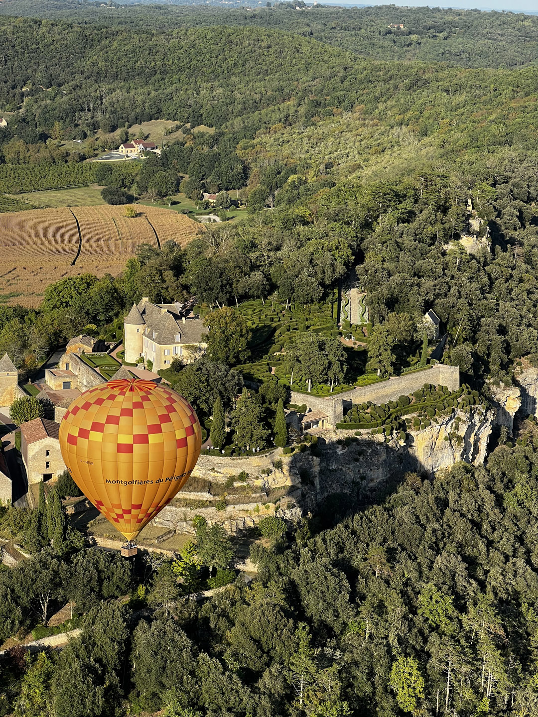 vol touristique montgolfière perigord activite insolite dordogne vallee perigord noir 26