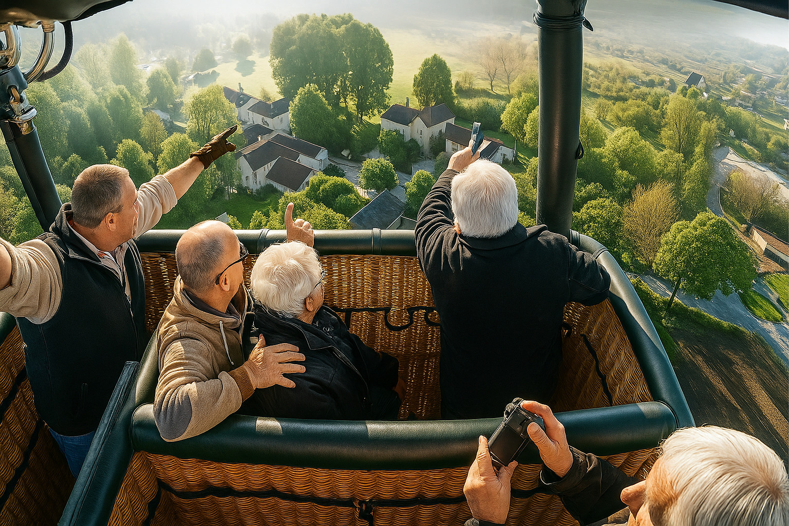 experience 100ans lucette dordogne actualite montgolfiere du perigord