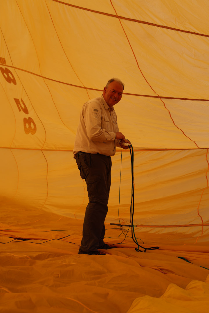 paul spellward pilote instructeur equipe montgolfieres du perigord compagnie vol ballon dordogne
