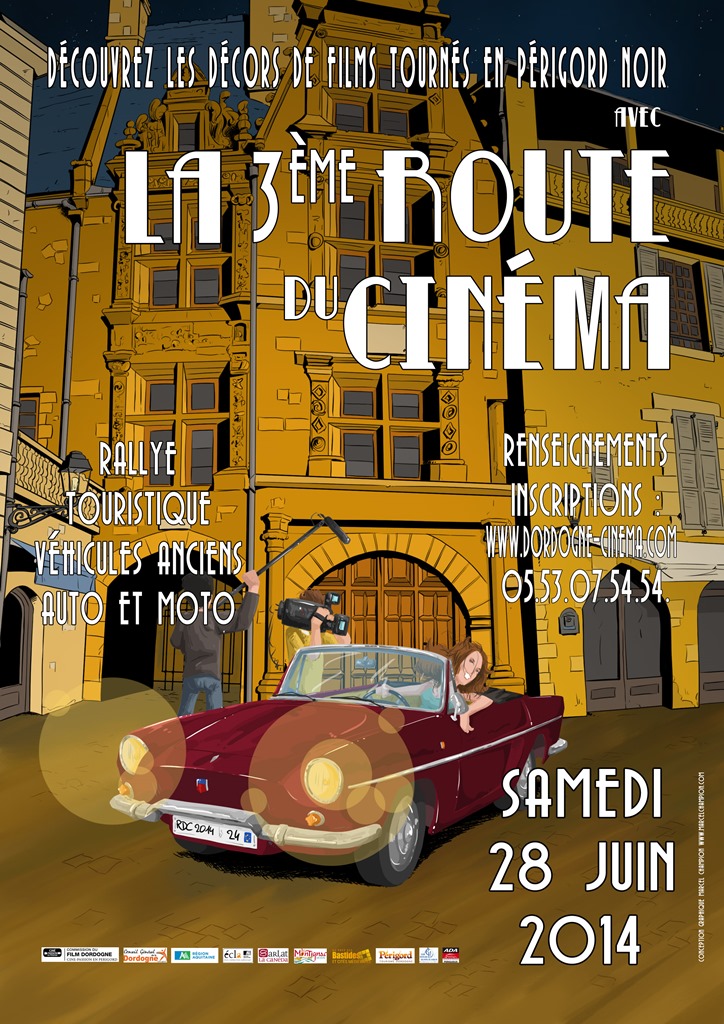 rallye route cinema 2014 dordogne evenement quoi neuf dordogne montgolfiere du perigord