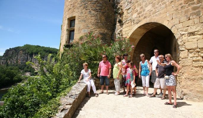 visite guidee village laroque gageac actualite montgolfiere du perigord